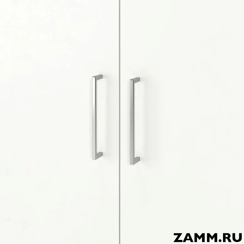 Шкаф ZAMM распашной 6 полок, 2 двери стандарт. 3 пл закрыты, 3 пл открытый (Ш:900, Г:414, В:2210) 3
